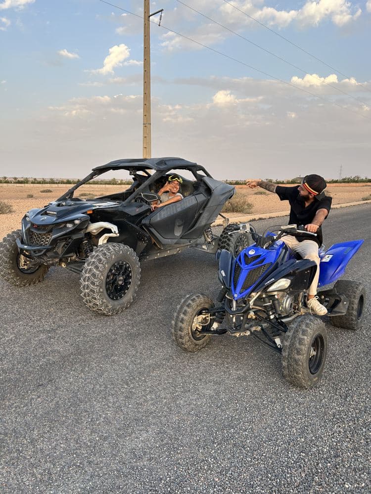 Can-Am et Raptor 700 en excursion